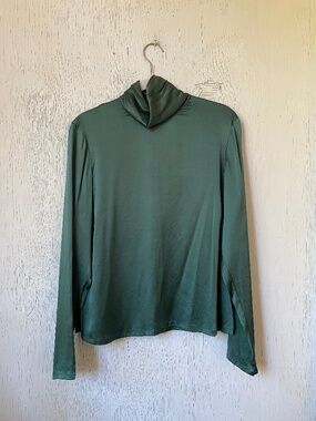 Vintage Talbots silk turtleneck